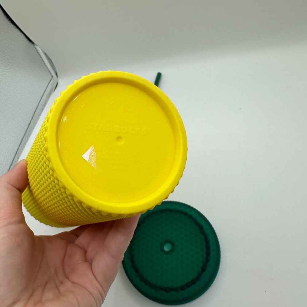 Starbucks Hawaii Edition 2020 Venti Pineapple Cup Tumbler Matte Studded 24oz - Picture 5 of 5